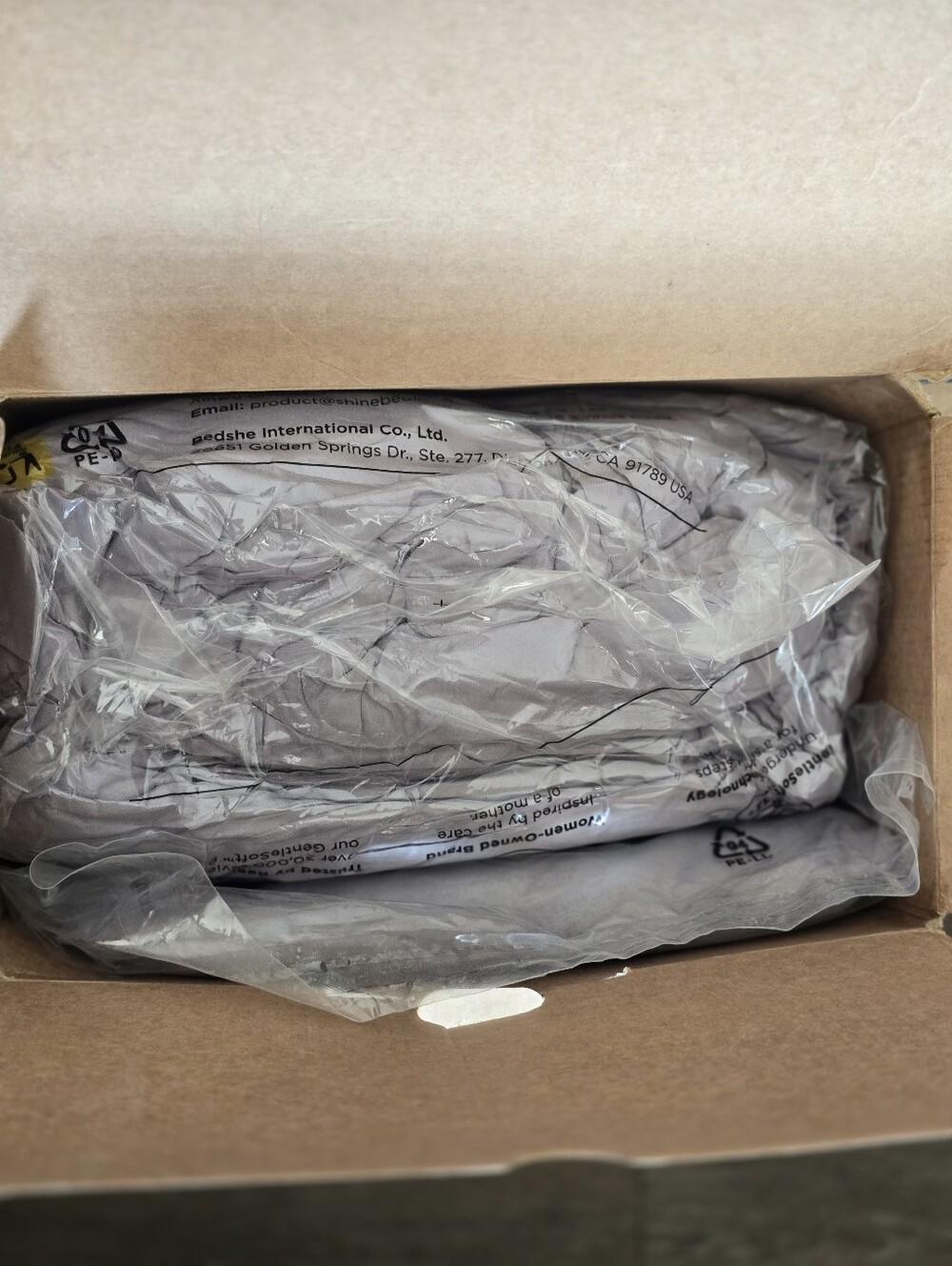 Bedsure Queen Comforter Set Grey Bed in a Bag Queen 7 Pieces, Gentlesoft Pintuck - Picture 10 of 13